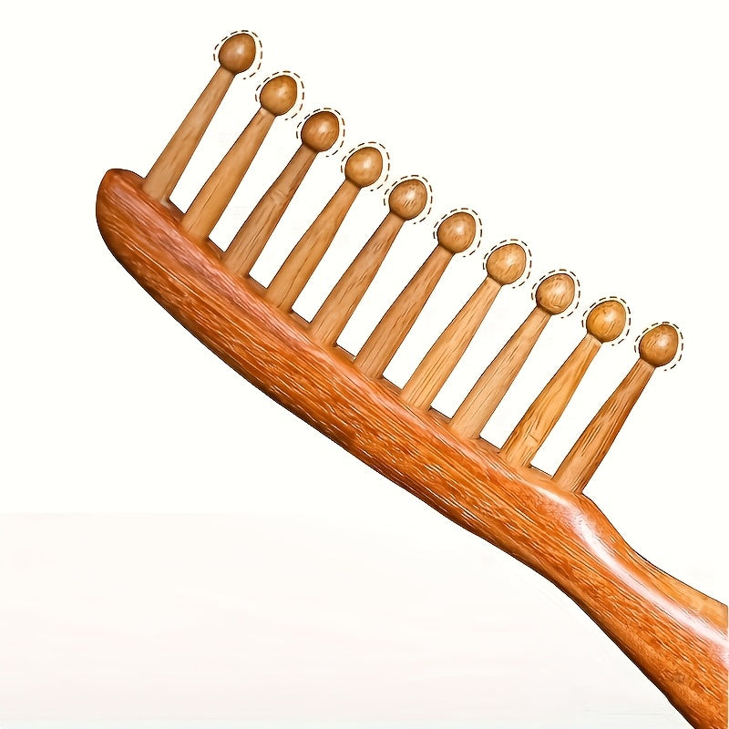 Rounded ball tips on every tooth