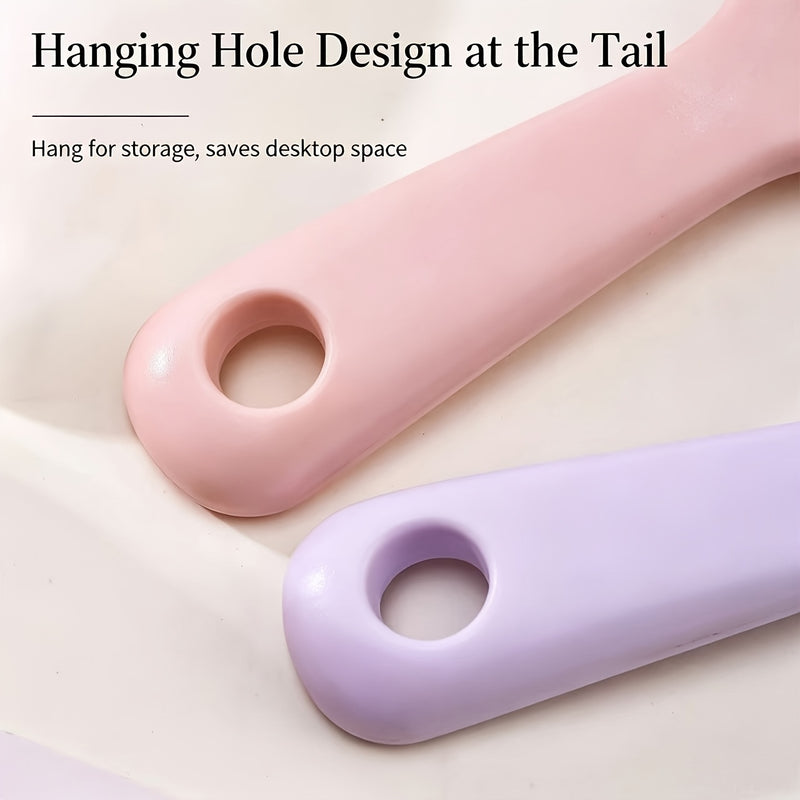 Hanging hole in the brush handle
