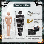 Halloween Body Bag Prop - Scary Fake Corpse for Haunted House Decor