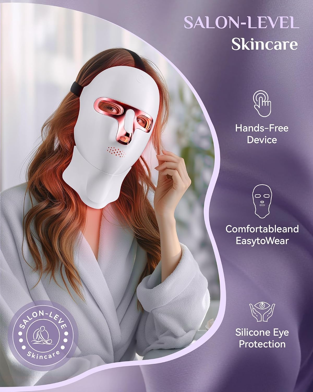 VERSO LED Face & Neck Mask – 7-Colour At-Home LED Mask