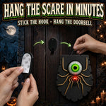 Creepy Animated Eyeball Halloween Door Decoration - Front Door Prop